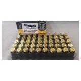 (50) Rounds 40 S&W Ammo