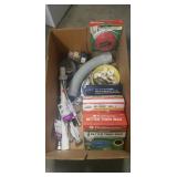 Box Lot Of Assorted Plumbing Supplies