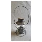 (1) L.V.R.R. Railroad Lantern (9" Tall)