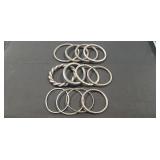 (12) Assorted Bracelets (Some Marked Sterling