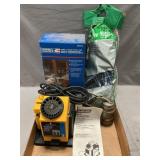 Drill Sharpener, Hobby Spray Gun, Tow Rope, Oiler