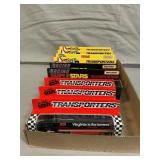 (9) Matchbox Die-Cast NASCAR Transporters