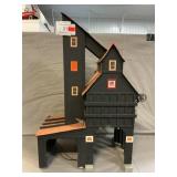 Custom Feed Mill For Model Train Platform