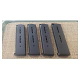 (4) .45 Auto Ammo Magazines