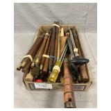 Tray Lot Of Assorted Gun Cleaning Rods, Skeet