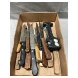 Lot Of Knives, Knife Sharpener