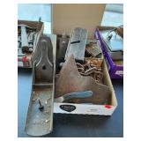 Vintage Planes, Axe Head, Tow Chain