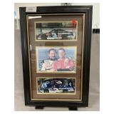 Dale Earnhardt & Dale Jr. Commemorative Display