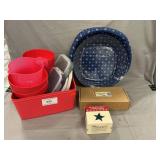 Longaberger Basket & Candles, Plasticware