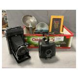 Lot Of Vintage Cameras, Flashes