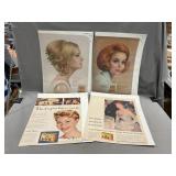 Collection Of Vintage Magazine Ads