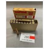 (20) Rounds Of .222 Ammo