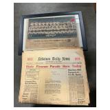 Vintage Newspapers, Nixon, 9-11, Nixon, Iraqi