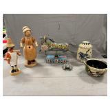 Jim Shore Horse, German Incense Smokers, Pottery