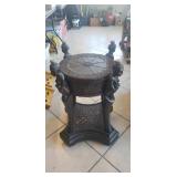 Wooden Side Table (15"ï¿½15"ï¿½26")