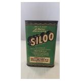 (1) Vintage Quart Of "SILOO" Metal Can (Appears