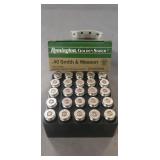 (25) Rounds 40 S&W Ammo
