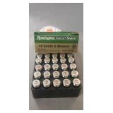 (25) Rounds 40 S&W Ammo