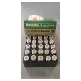 (25) Rounds 40 S&W Ammo