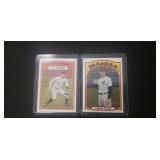 (2) Aaron Judge Baseball Cards