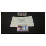 (1) Reggie Jackson Autographed Baseball Card w/