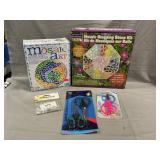 Unused Mosaic Stepping Stone Kits, Scissors
