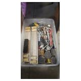 Box Lot Of Assorted Hardware & More Including