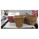 (1) Igloo Cooler & (2) Baskets