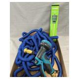 Expandable Hose, Nozzle, Soil Tester