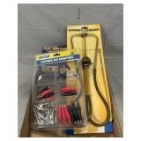 Lot With Hose Clamps, Electrical Clips