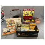 Mini Radio Flyer Wagon, PA Dutch Recipes & Sign