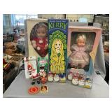 Ideal Kerry Doll, Posy Pixi, Horsman Softee Doll