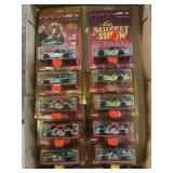 (10) NIP Muppet Show Die-Cast Stock Cars