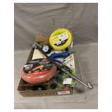 Lot With Trmmer Line, Mini Torch, Air Pressure