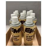 (10) Cans Of EMI All Natural Cleaner/Degreaser