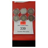 (6) Silver Quarters