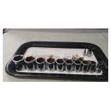 Snap-On Sockets (1/2" Drive/Standard & (2)