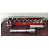 Mac Tools Sockets w/ 5" Extension (1/2"