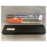 Pittsburgh 14 Pc. Deep Impact Socket Set, Appears