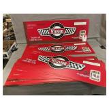 (8) Plastic Winston Advertising Signs