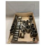 Tray Lot Of Craftsman Sockets