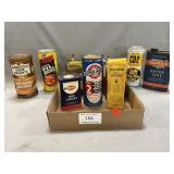 Lot Of Vintage Product Tins & Containers