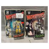 (2) 2017 WWE Monsters Figures