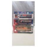 (3) NFL Football Diecast Collector Items (Miami
