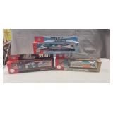 (3) NFL Football Collector Trucks (Miami