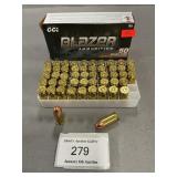 (50) Rounds Of Blazer .45 Auto Ammo