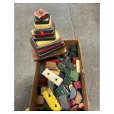 Box Of Wooden Blocks, Stacking Game