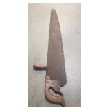 (1) Vintage Crosscut Saw (48" Long)