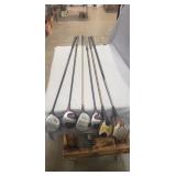(6) Assorted Golf Clubs