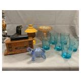 Lot With Hazel Atlas Juice Glasses, Michterï¿½s